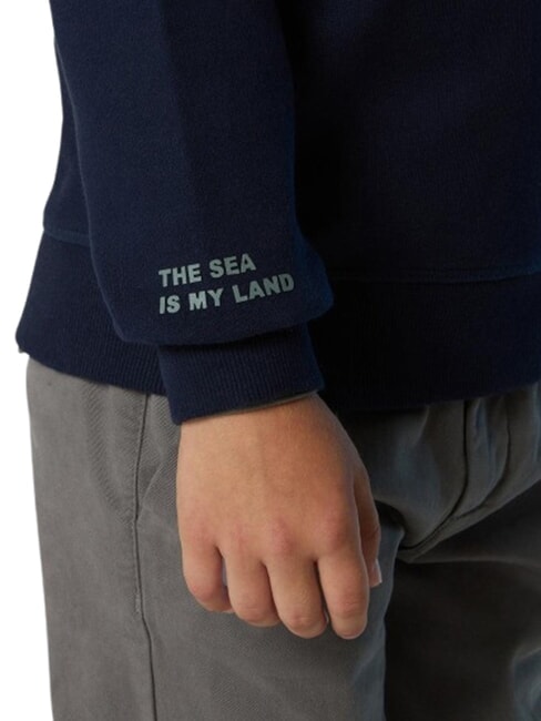 CORE Sweat-shirt unisexe en coton biologique bleu marine - B&eacute;b&eacute; Sweat