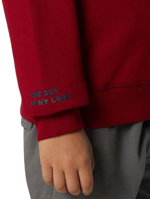 CORE Sweat-shirt unisexe en coton biologique dahlia rouge - B&eacute;b&eacute; Sweat