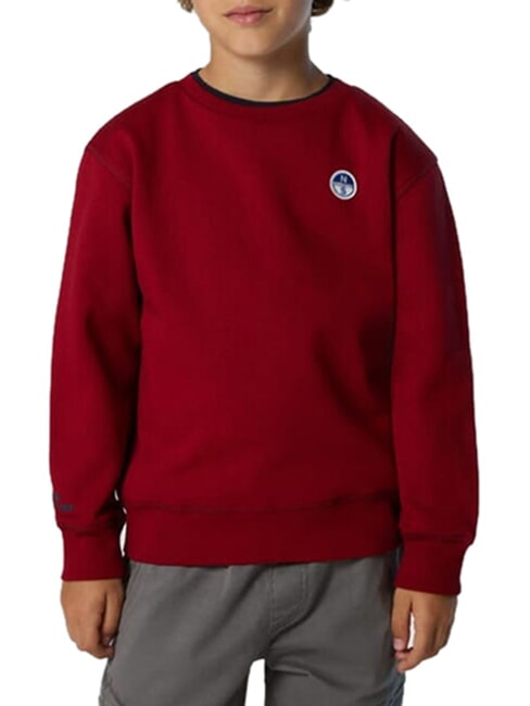 CORE Sweat-shirt unisexe en coton biologique dahlia rouge - B&eacute;b&eacute; Sweat