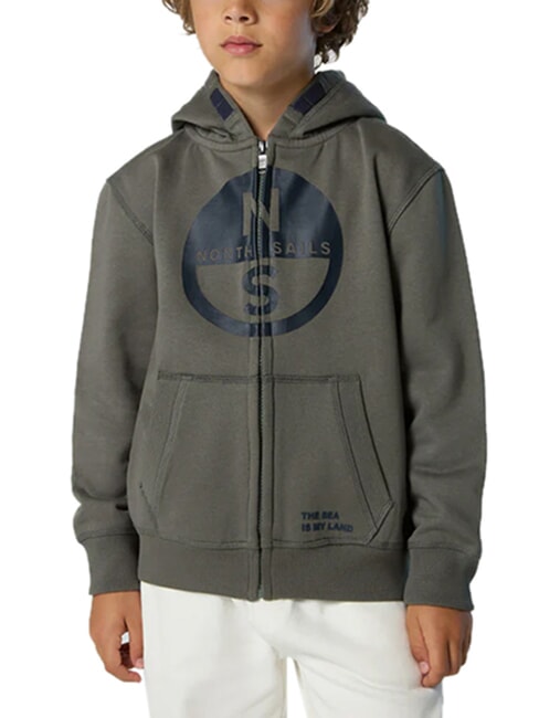 CORE Sweat &agrave; capuche unisexe ville grise - B&eacute;b&eacute; Sweat