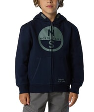 NORTH SAILS CORE Sweat &agrave; capuche unisexe bleu marine - B&eacute;b&eacute; Sweat - 2