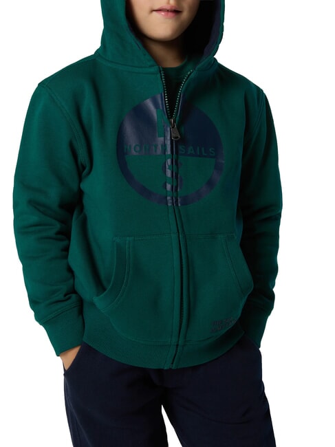 CORE Sweat &agrave; capuche unisexe biome forestier - B&eacute;b&eacute; Sweat