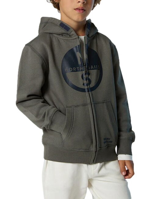 CORE Sweat &agrave; capuche unisexe ville grise - B&eacute;b&eacute; Sweat