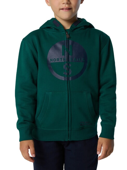 CORE Sweat &agrave; capuche unisexe biome forestier - B&eacute;b&eacute; Sweat