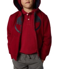 NORTH SAILS CORE Sweat &agrave; capuche unisexe dahlia rouge - B&eacute;b&eacute; Sweat - 4