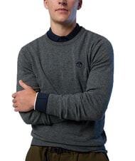 NORTH SAILS N|S Pull col rond m&eacute;lange gris moyen - Pulls pour hommes - 4