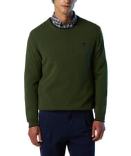 NORTH SAILS N|S Pull col rond vert lierre - Pulls pour hommes - 2