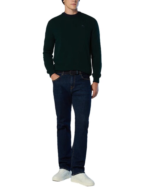 N|S Pull col rond pin&egrave;de - Pulls pour hommes
