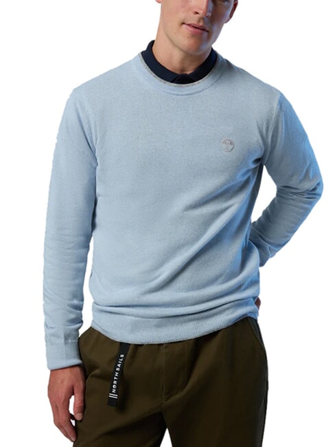 N|S Pull col rond m&eacute;lange de glaces - Pulls pour hommes