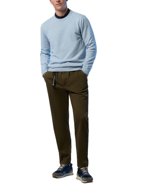 N|S Pull col rond m&eacute;lange de glaces - Pulls pour hommes