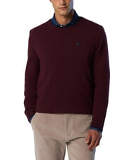 NORTH SAILS N|S Pull col rond Bordeaux - Pulls pour hommes - 2