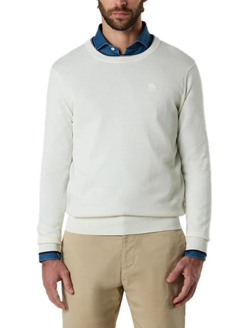 N|S Pull col rond Guimauve - Pulls pour hommes