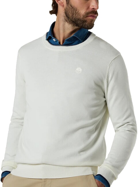 N|S Pull col rond Guimauve - Pulls pour hommes