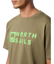 NORTH SAILS CORE T-shirt &agrave; manches courtes vert fonc&eacute; - T-shirt - 4