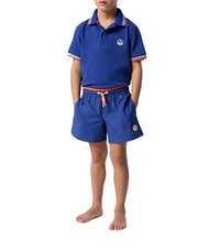 NORTH SAILS BASIC cale&ccedil;ons de plage style volley-ball bleu &eacute;lectrique - Maillots de bain pour enfants - 5