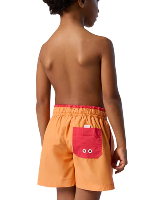 BASIC cale&ccedil;ons de plage style volley-ball orange clair - Maillots de bain pour enfants