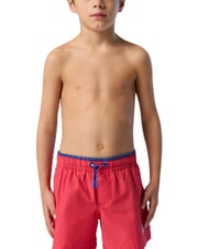 NORTH SAILS BASIC cale&ccedil;ons de plage style volley-ball rouge psycho - Maillots de bain pour enfants - 5