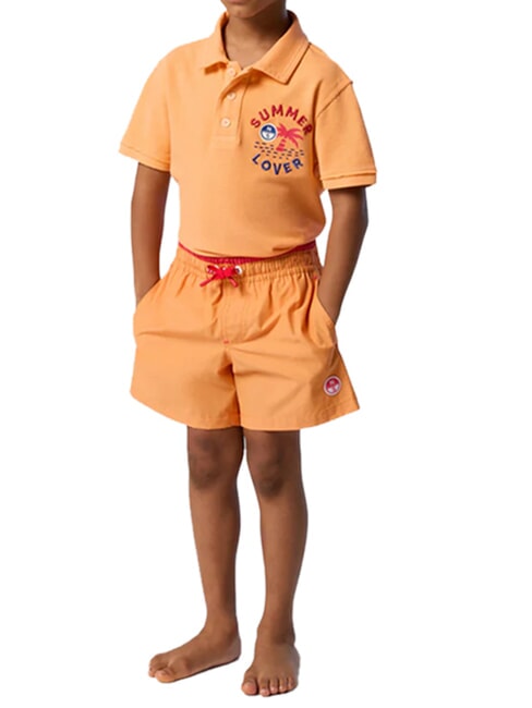 BASIC cale&ccedil;ons de plage style volley-ball orange clair - Maillots de bain pour enfants