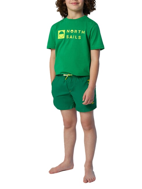 BASIC costume de boxeur abeille verte - Maillots de bain pour enfants