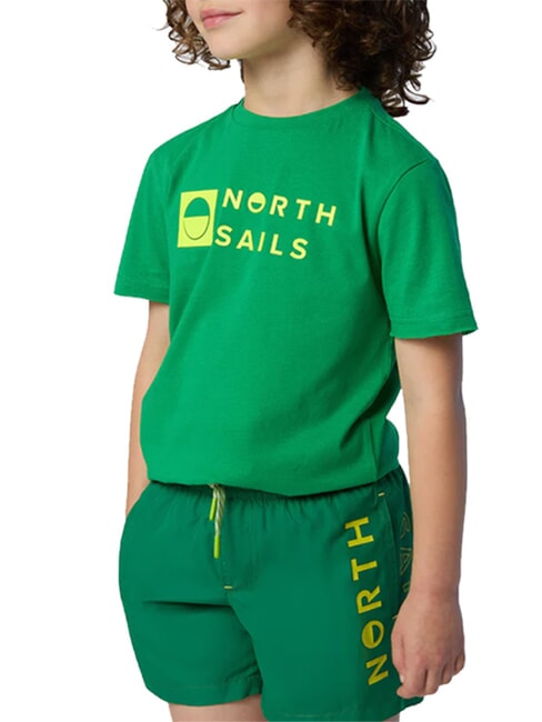 BASIC costume de boxeur abeille verte - Maillots de bain pour enfants