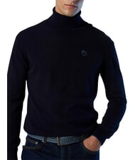 NORTH SAILS CORE pull &agrave; col roul&eacute; bleu marine - Pulls pour hommes - 5