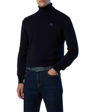 NORTH SAILS CORE pull &agrave; col roul&eacute; bleu marine - Pulls pour hommes - 6