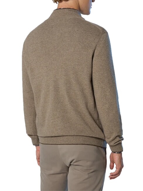 CORE Pull &agrave; demi-zip m&eacute;lange de fossiles - Pulls pour hommes