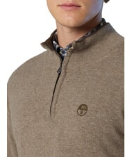NORTH SAILS CORE Pull &agrave; demi-zip m&eacute;lange de fossiles - Pulls pour hommes - 4
