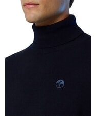 NORTH SAILS CORE pull &agrave; col roul&eacute; bleu marine - Pulls pour hommes - 4