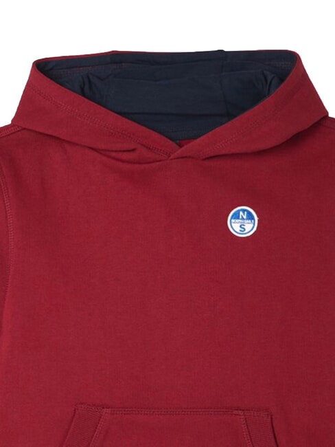 CORE  Sweatshirt &agrave; capuche dahlia rouge - B&eacute;b&eacute; Sweat