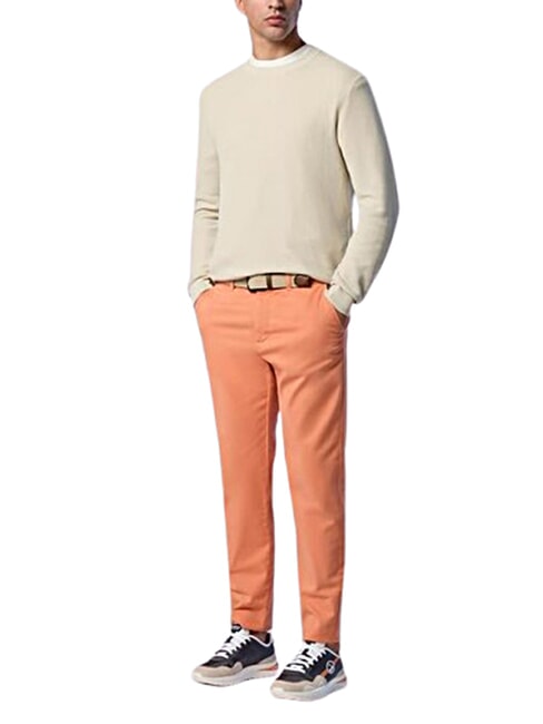 CORE  pull &agrave; col rond beige - Pulls pour hommes