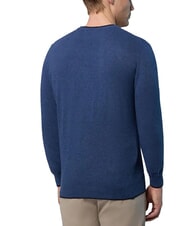 NORTH SAILS N|S Pull col rond M&eacute;lange de bleu de Chine - Pulls pour hommes - 3
