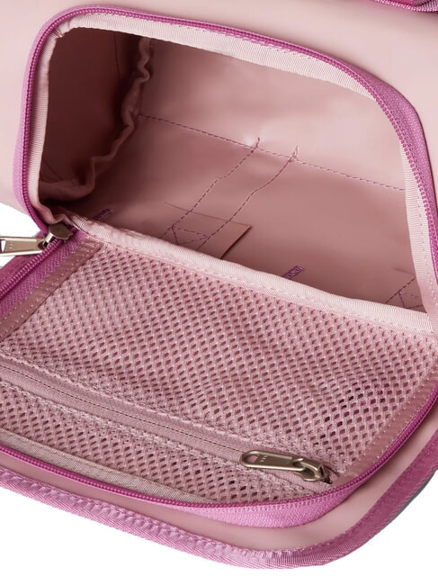 BASE CAMP Sac &agrave; main avec bandouli&egrave;re rose m&eacute;tallis&eacute;/lavan discret - Sacs pour Femme