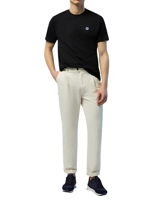 BOLLO T-shirt en coton noir - T-shirt