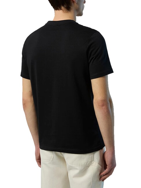 BOLLO T-shirt en coton noir - T-shirt