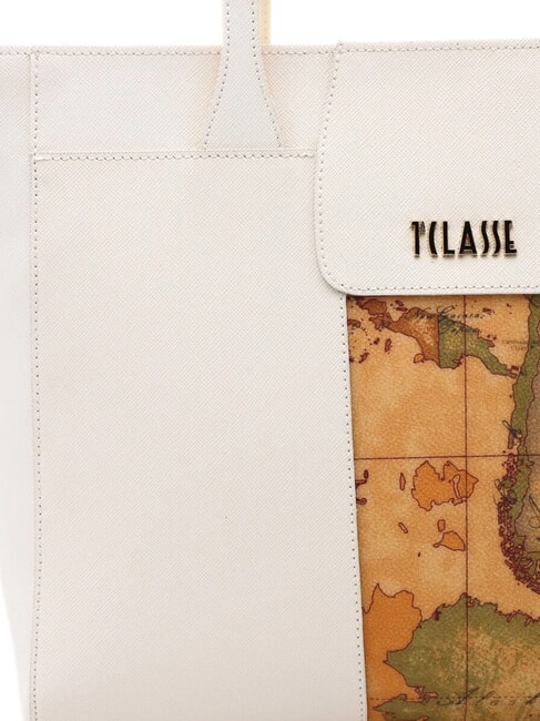 BLOO CITY Grand sac de courses Ivoire - Sacs pour Femme