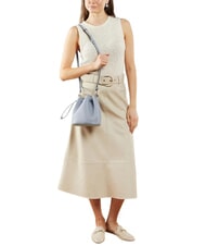 FURLA CAMPIONARIO - SFERA  Mini sac seau en cuir nuage - Sacs pour Femme - 2