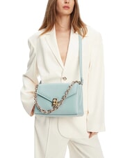 FURLA CAMPIONARIO - MERIDIANA Sac bandouli&egrave;re, avec bandouli&egrave;re bleu vert - Sacs pour Femme - 6