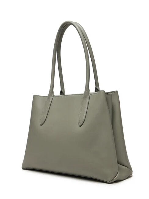 MERIDIANA Sac bandouli&egrave;re en cuir agave b+gris int&eacute;rieur. - Sacs pour Femme