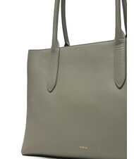 FURLA MERIDIANA Sac bandouli&egrave;re en cuir agave b+gris int&eacute;rieur. - Sacs pour Femme - 3