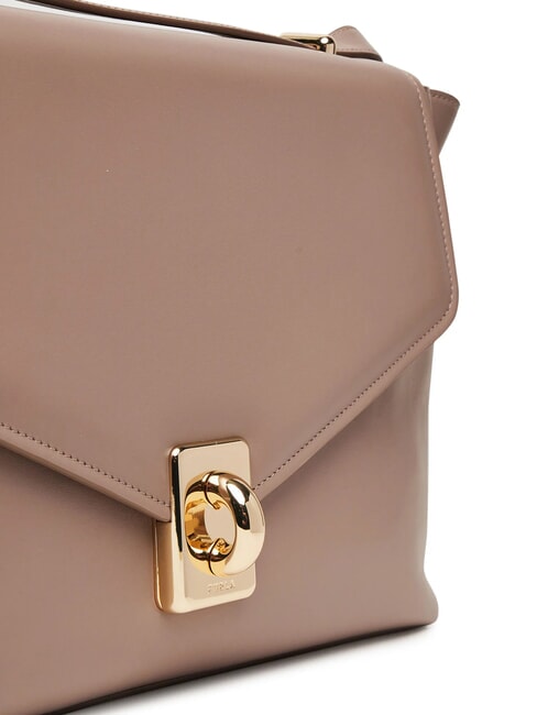 CAMPIONARIO - MERIDIANA  sac en cuir mauve - Sacs pour Femme