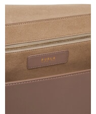 FURLA MERIDIANA  sac en cuir mauve - Sacs pour Femme - 6