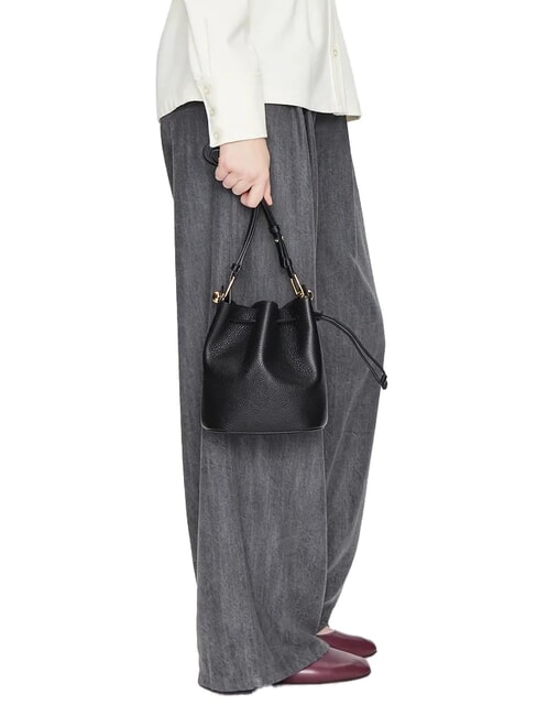 SFERA Mini seau &agrave; bandouli&egrave;re Noir - Sacs pour Femme