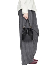 FURLA CAMPIONARIO - SFERA Mini seau &agrave; bandouli&egrave;re Noir - Sacs pour Femme - 2