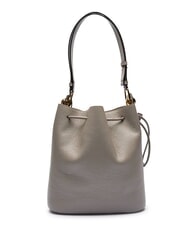 FURLA CAMPIONARIO - SFERA sac seau en cuir stuc gris - Sacs pour Femme - 3