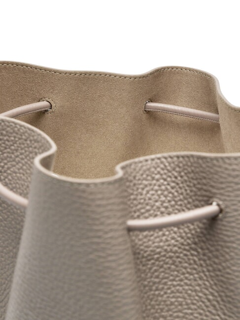 CAMPIONARIO - SFERA sac seau en cuir stuc gris - Sacs pour Femme