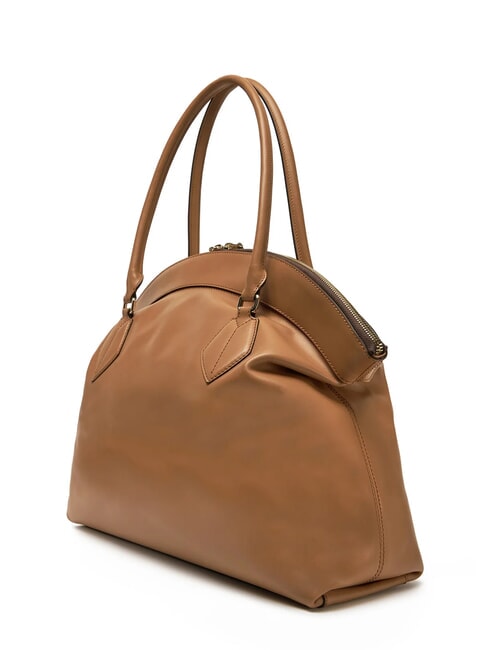 ERICA Grand sac en cuir Brandy - Sacs pour Femme
