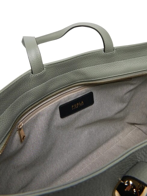 CAMPIONARIO - SFERA Sac de courses en cuir agaveb - Sacs pour Femme