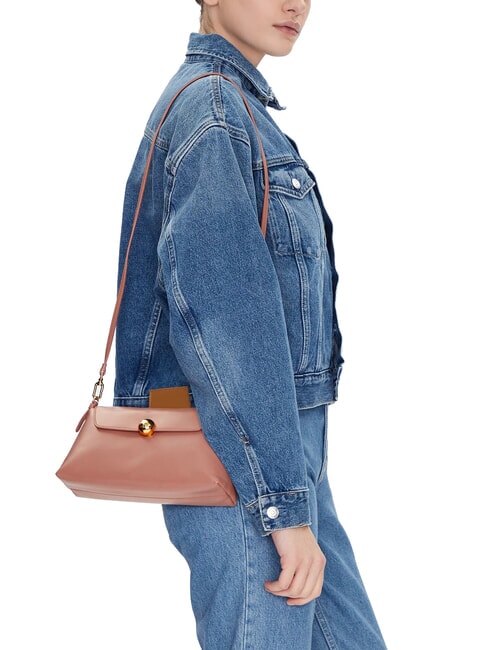 CAMPIONARIO - SFERA Sac bandouli&egrave;re en cuir tulle - Sacs pour Femme