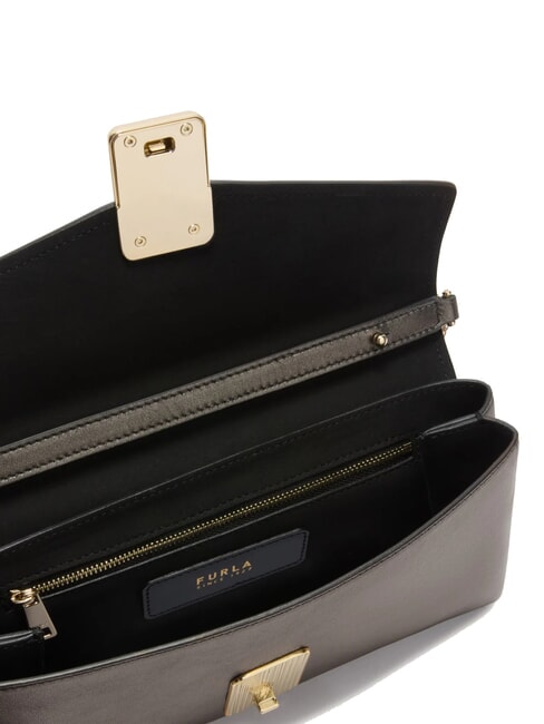 CAMPIONARIO - MERIDIANA  sac bandouli&egrave;re gris fonc&eacute; - Sacs pour Femme